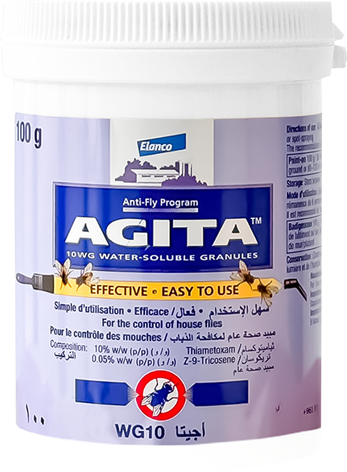 Agita poudre anti-mouche